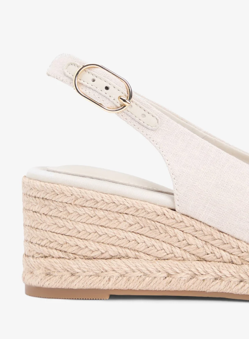 TOMMY HILFIGER  Hemp Slingback Wedge Espadrilles for Women | Best Price UAE